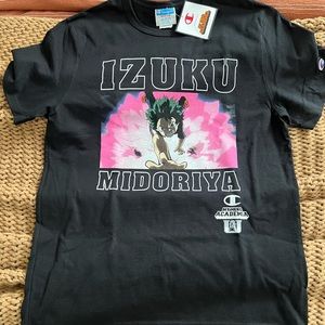 Brand new white my hero academia shirt size M